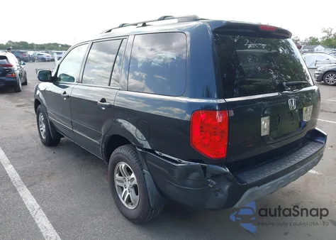 2004 Honda Pilot Ex-L from USA, damaged, VIN 2HKYF18574H547556